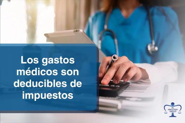 ¿Son deducibles de impuestos los gastos médicos pagados después de un accidente de coche?